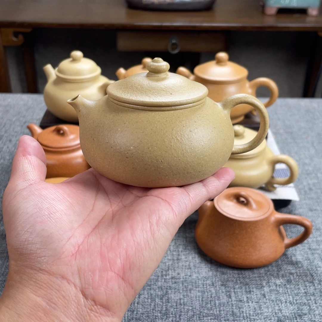 茶壶紫砂本绿寒江全手30目180