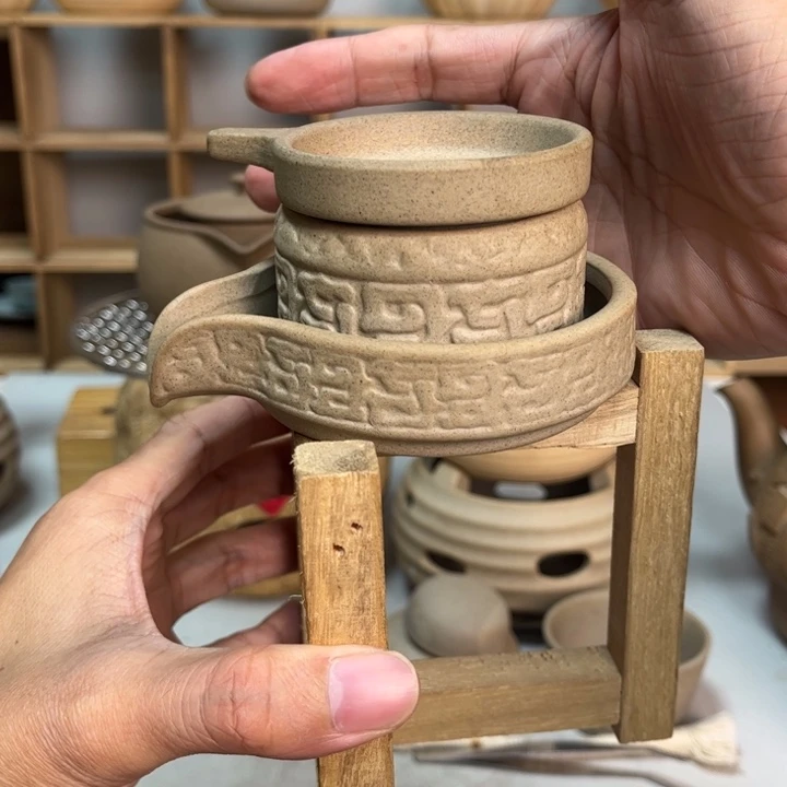 壶老段烧茶器茶具！