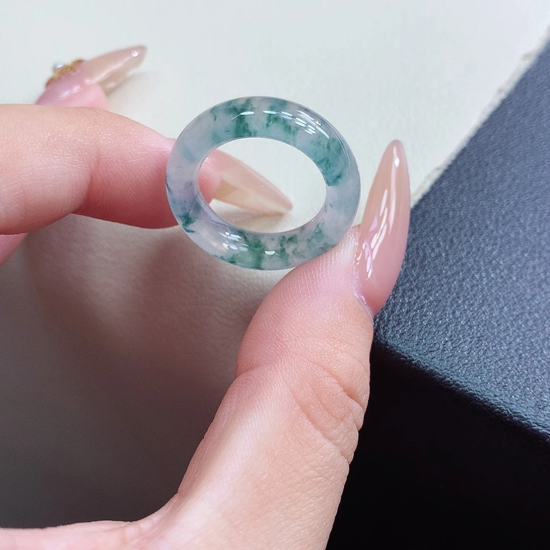 未镶嵌戒指翡翠10-11号