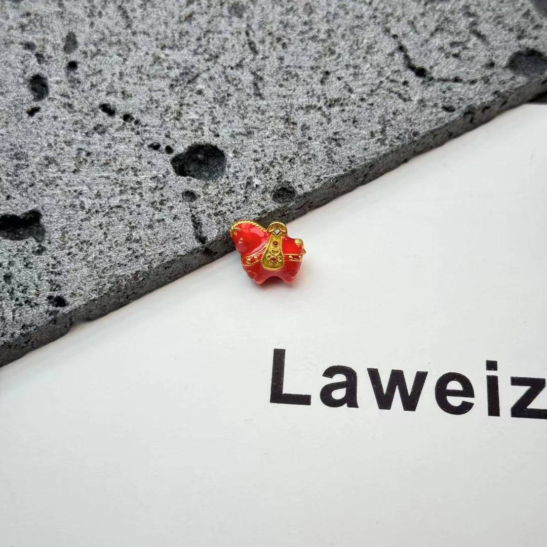 合金吊坠 17850马上有米新中式小马吊坠