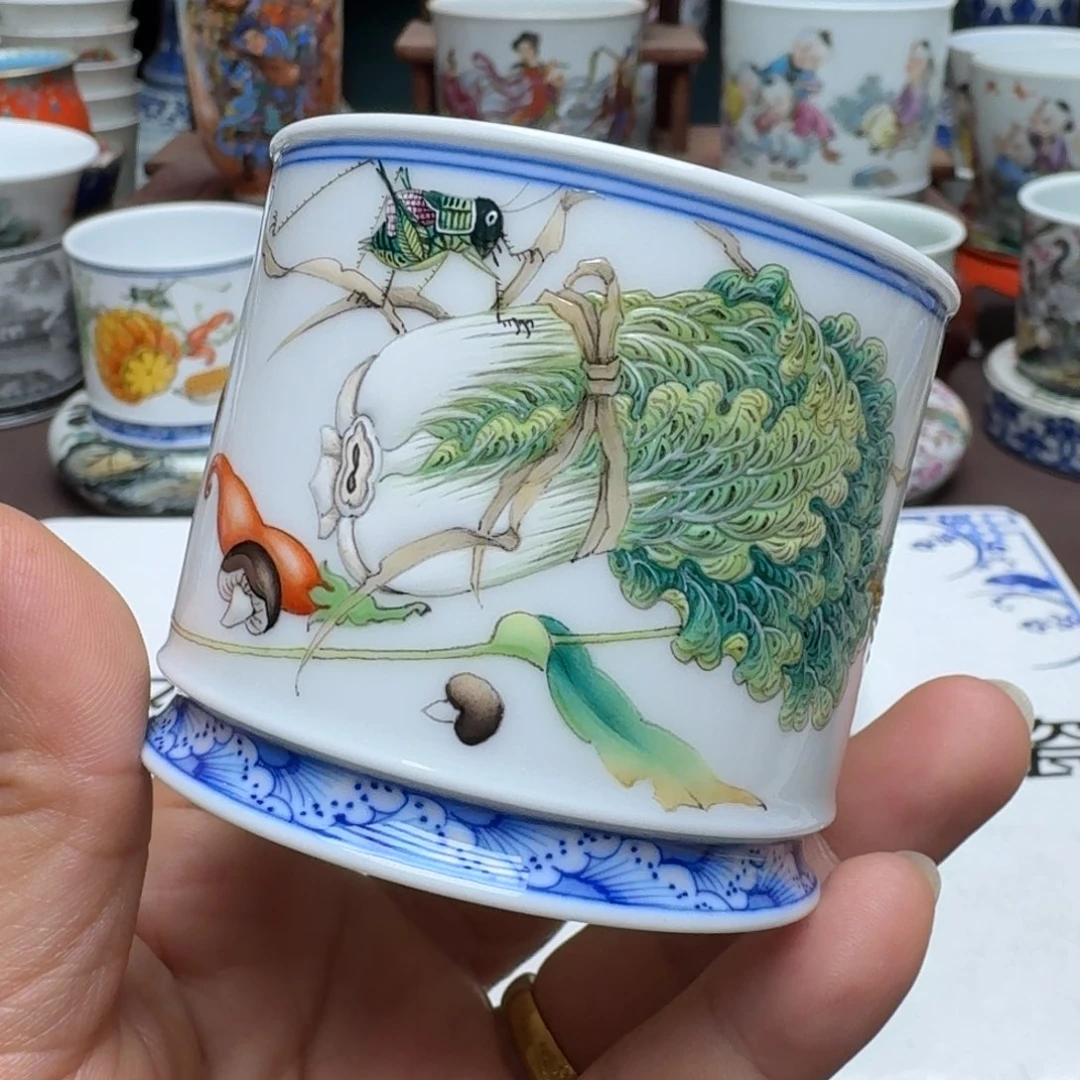 景德镇手工手绘展示