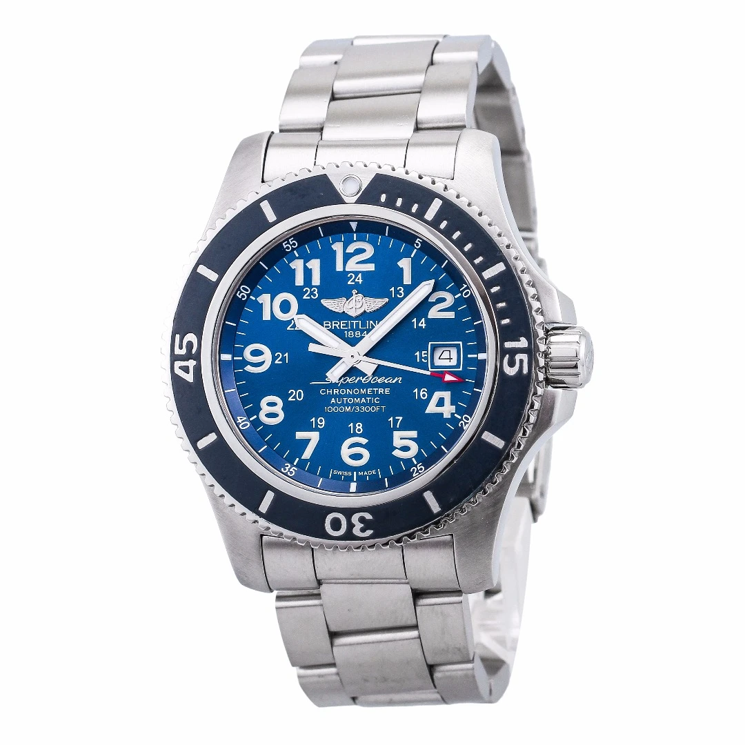 99新 BREITLING/百年灵 A17392D81C1A1自动机械男表