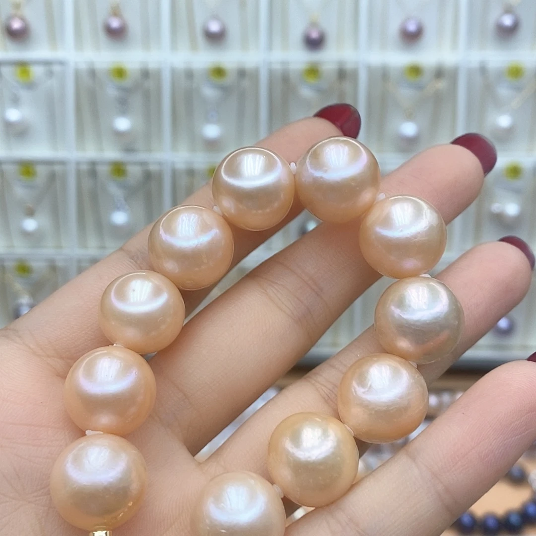 ****️颈饰合金淡水珍珠