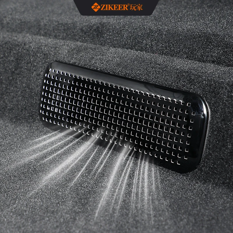 适用24-25款极氪009座椅下空调出风口护罩内饰改装专用防护异物