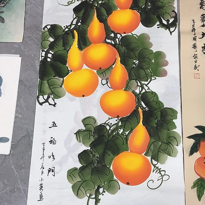 小周画廊的直播间