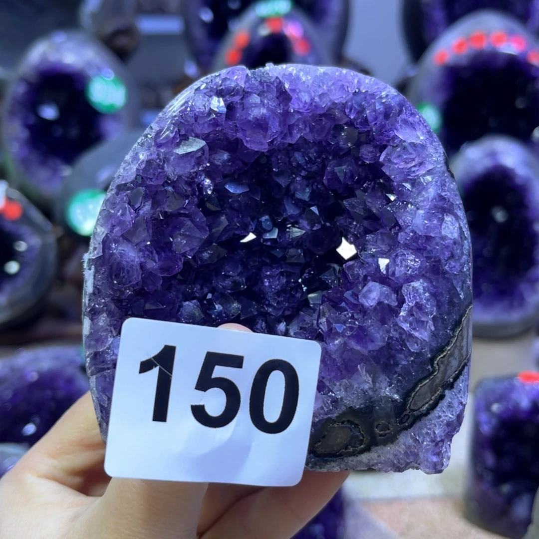 紫晶摆件未镶嵌紫水晶