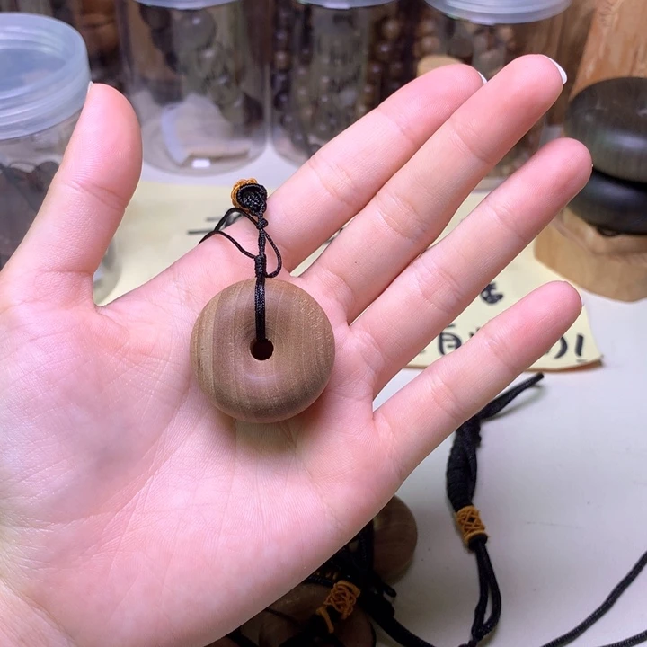 檀香木其他檀香小平安扣微瑕