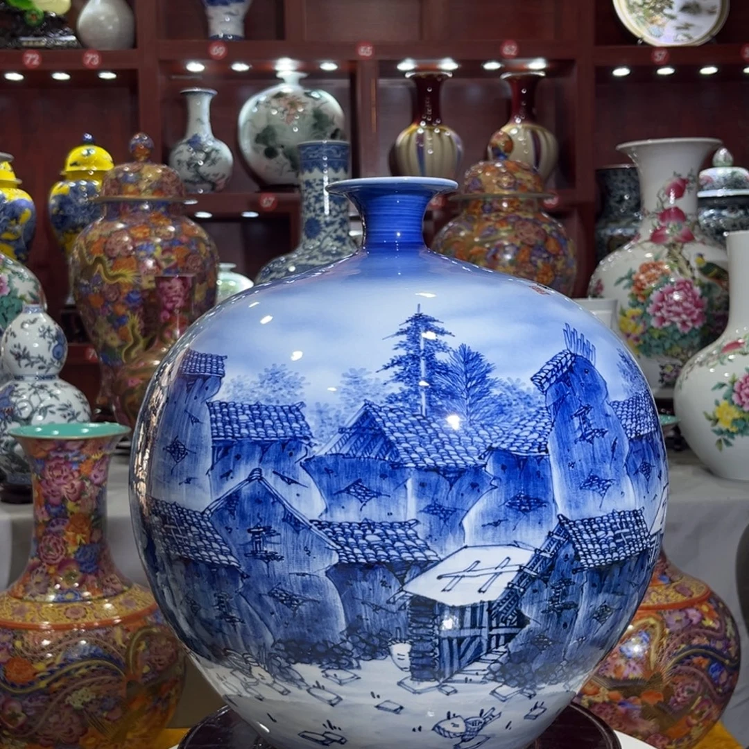 重***面景德镇陶瓷艺术品