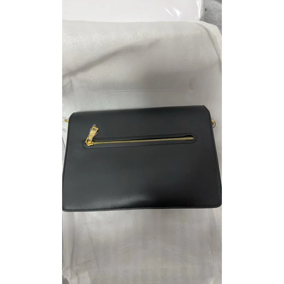 【点点福利】6808大号黑金【清货有瑕】时尚轻奢百搭气质女包