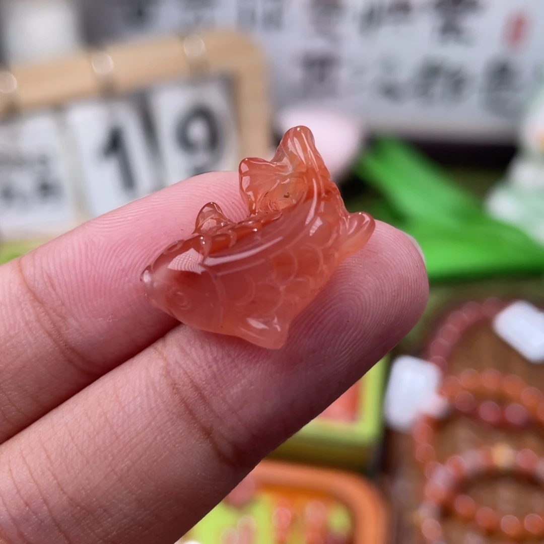 未镶嵌南红玛瑙挂件6505