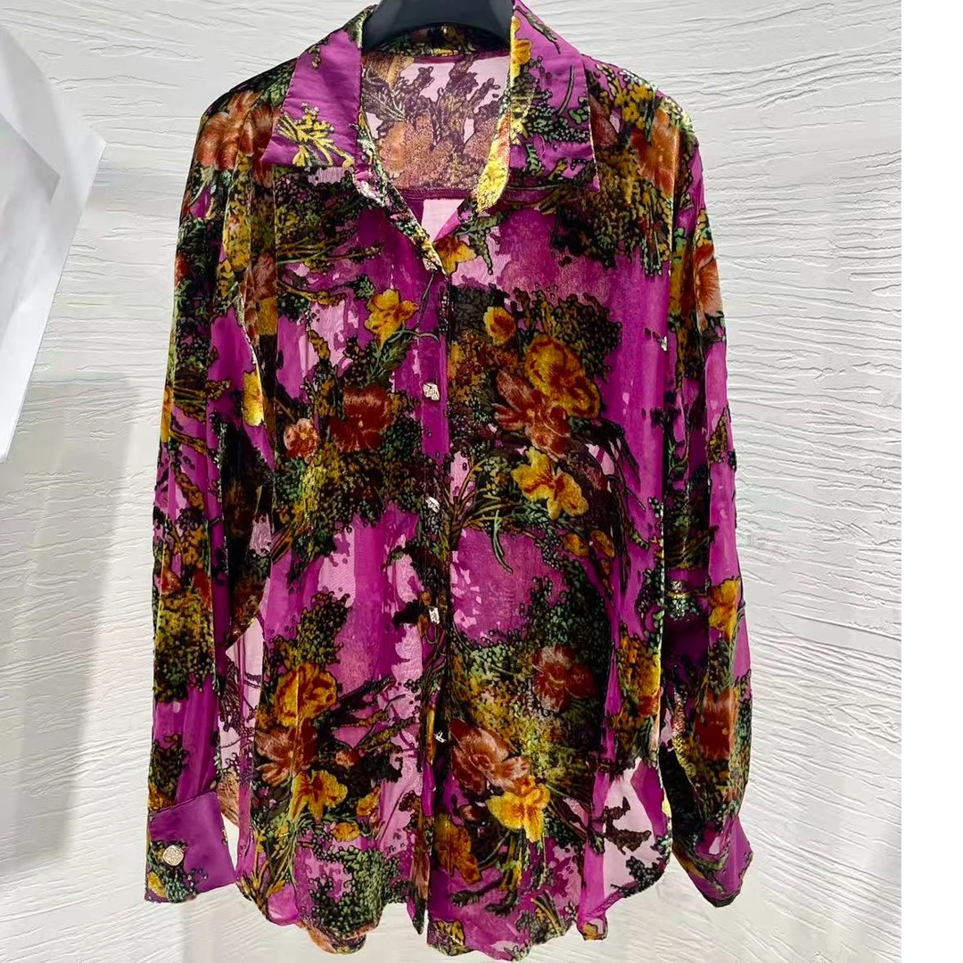 2026春装新款印花衬衫305-A-257932