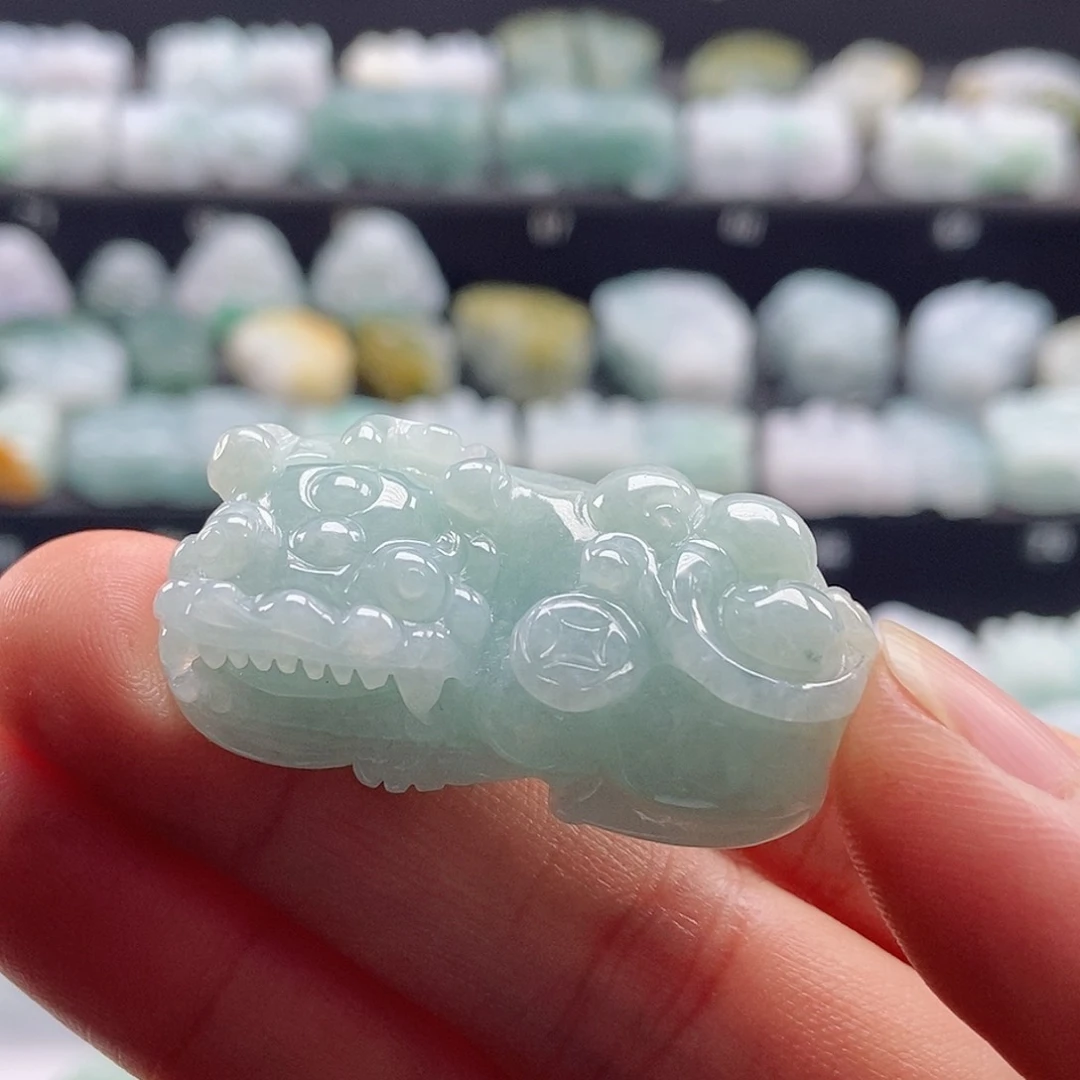 颈饰未镶嵌翡翠翡翠貔貅