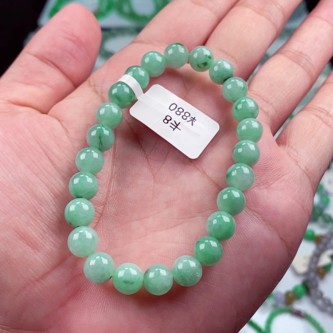 未镶嵌手链翡翠卡8