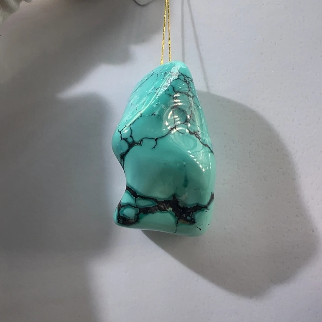 绿松石未镶嵌挂件
