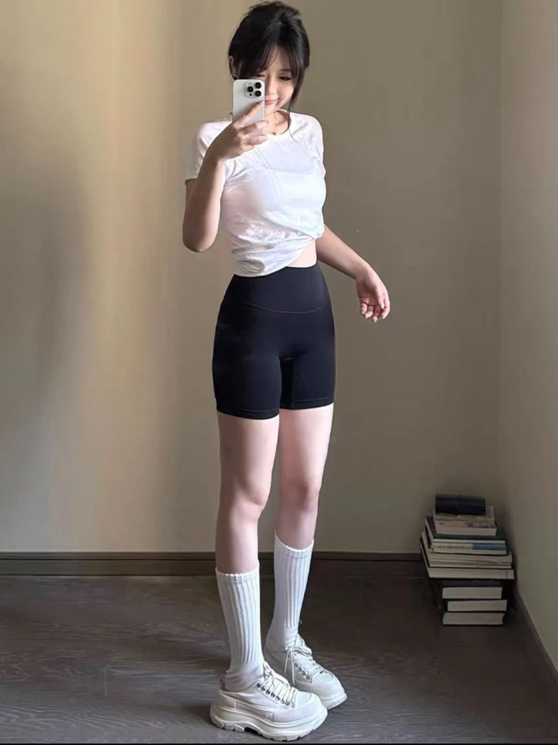 （801-1000）运动休闲瑜伽T恤修身款