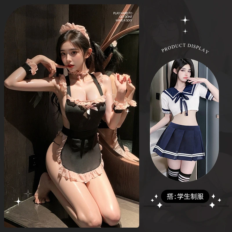睡袍睡衣/睡裙女均码黑色四季
