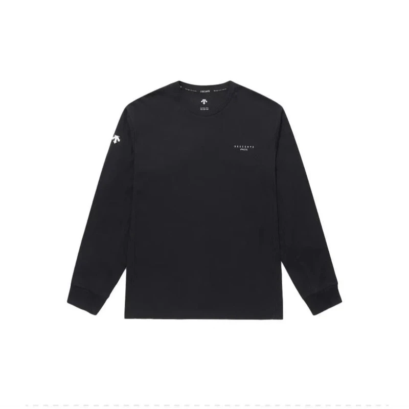 DESCENTE/韩版纯色韩国宽松圆领秋冬简约休闲长袖综合链接