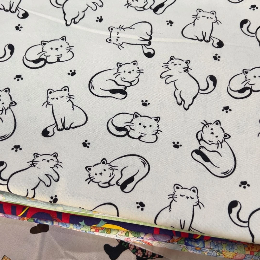 棉一米价纯棉格子帆布1.5米宽果子块