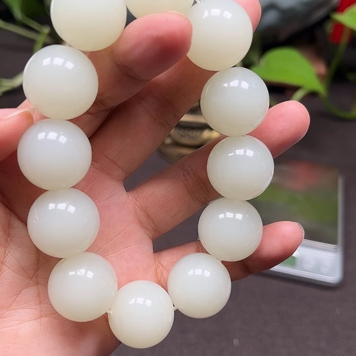 和田玉（白玉）未镶嵌套链