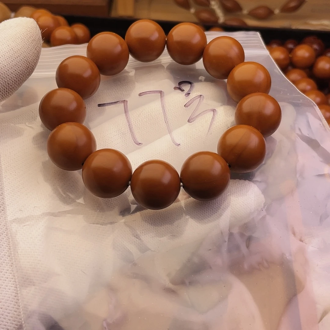 福***桥手串/手链橄榄核18尺寸广西铁核树王料77号精品
