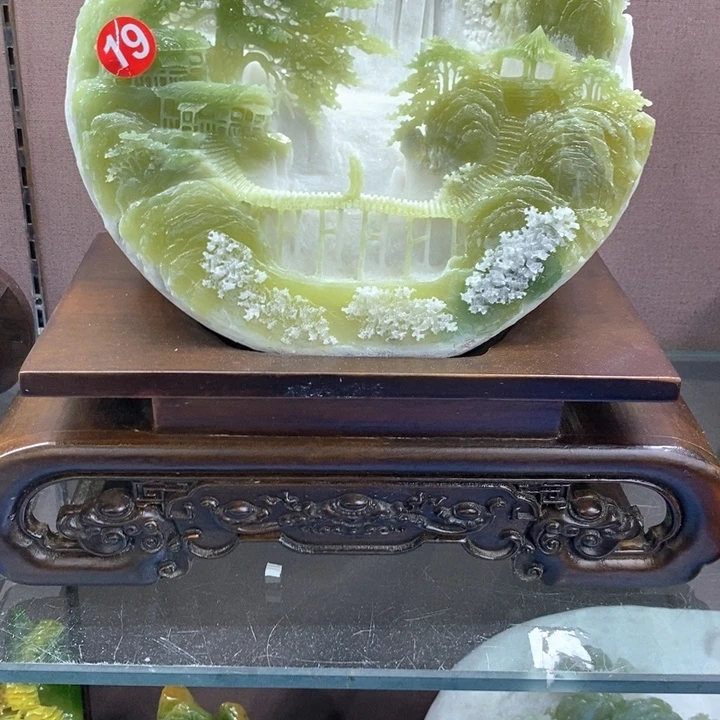 好***友石材家居摆件玉石摆件