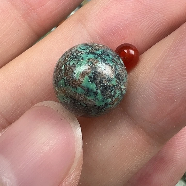 南红玛瑙未镶嵌配饰卡12.8