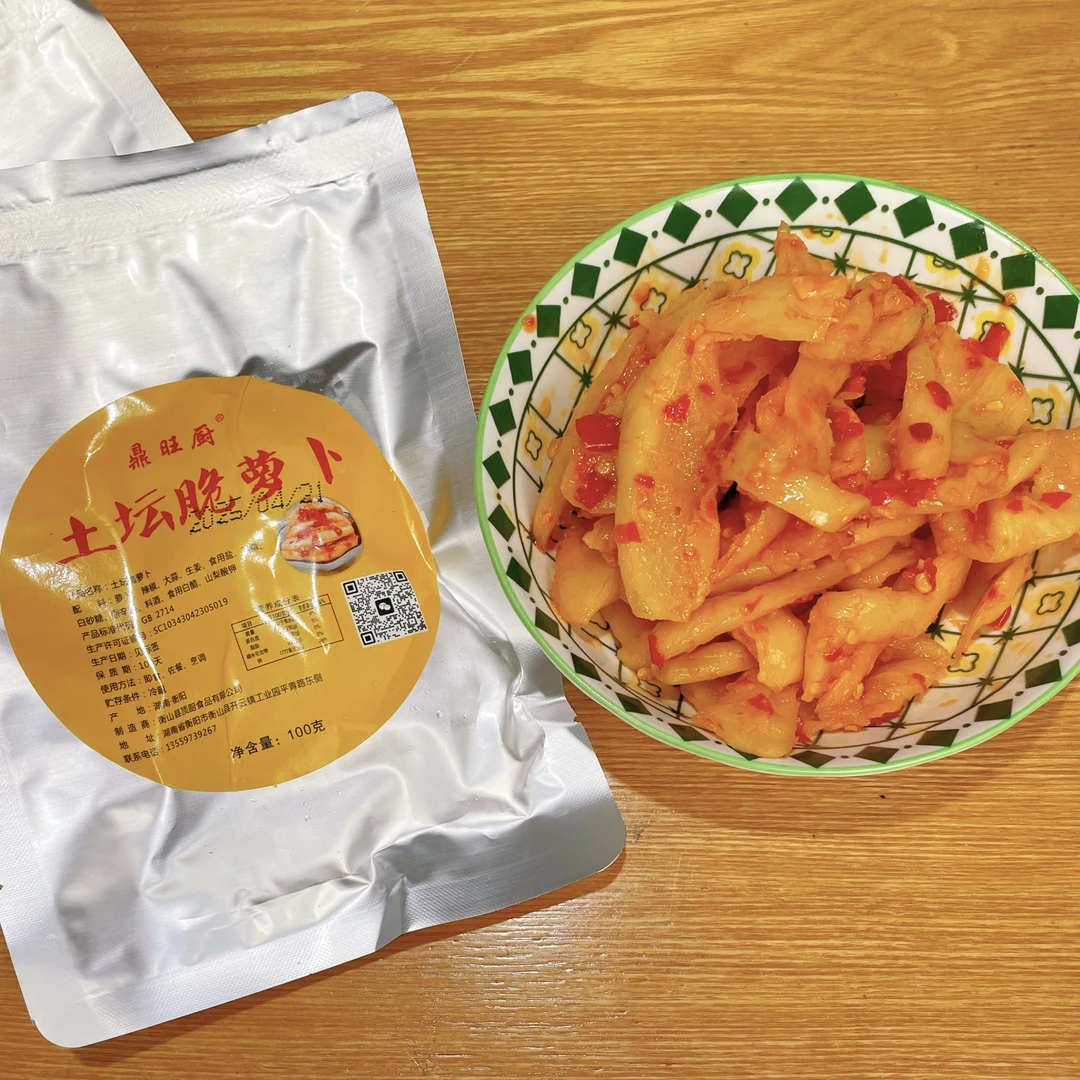 湖南特色风味萝卜干方便即食