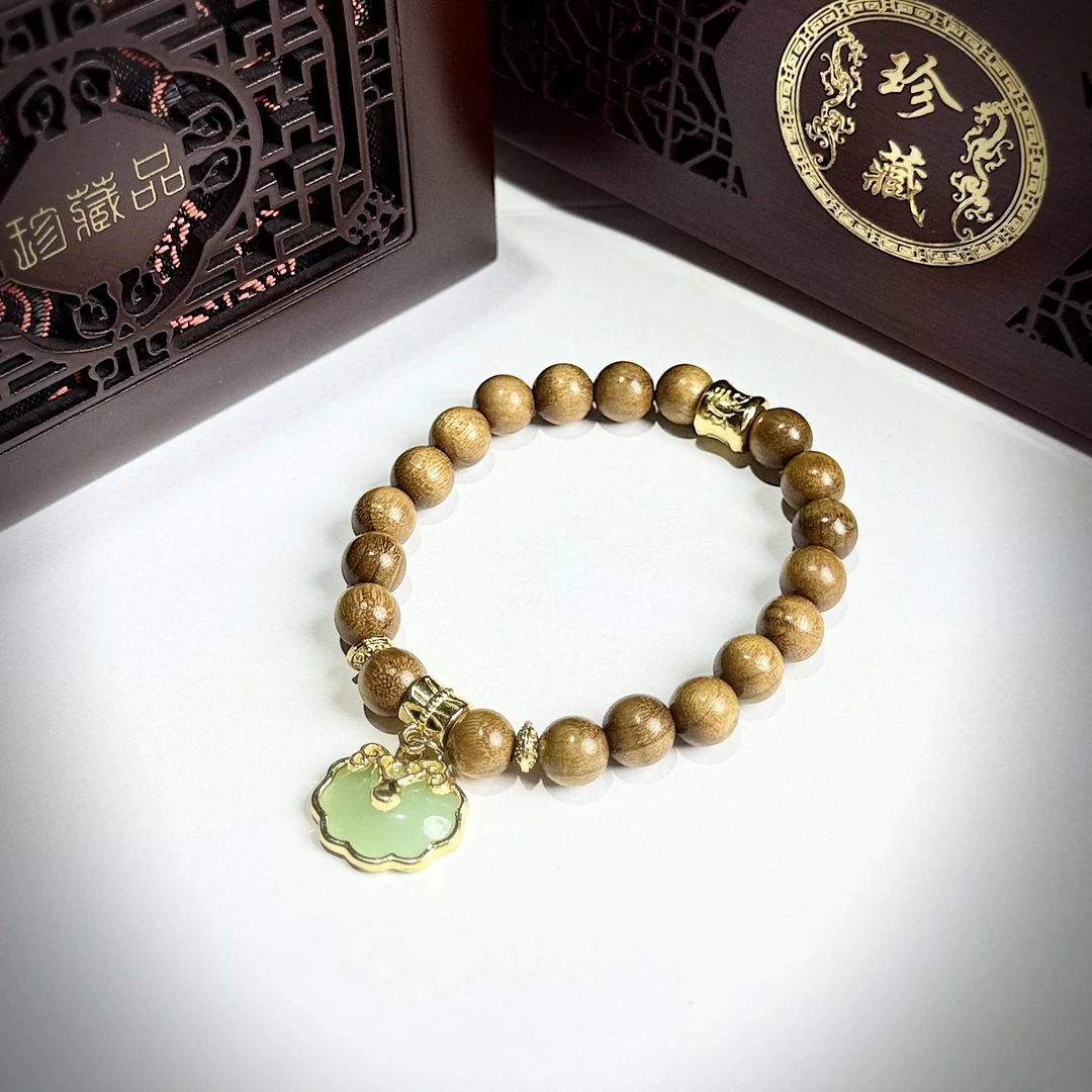 S0763-精品单圈手串0.8mm带吊坠配饰