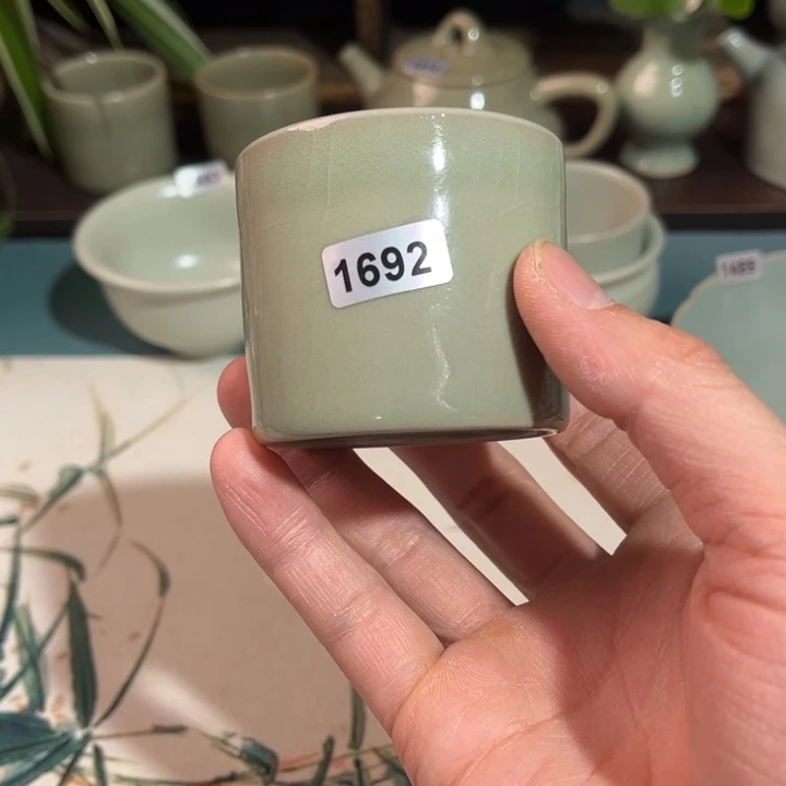 汝瓷1692 柴窑开窑矿石釉