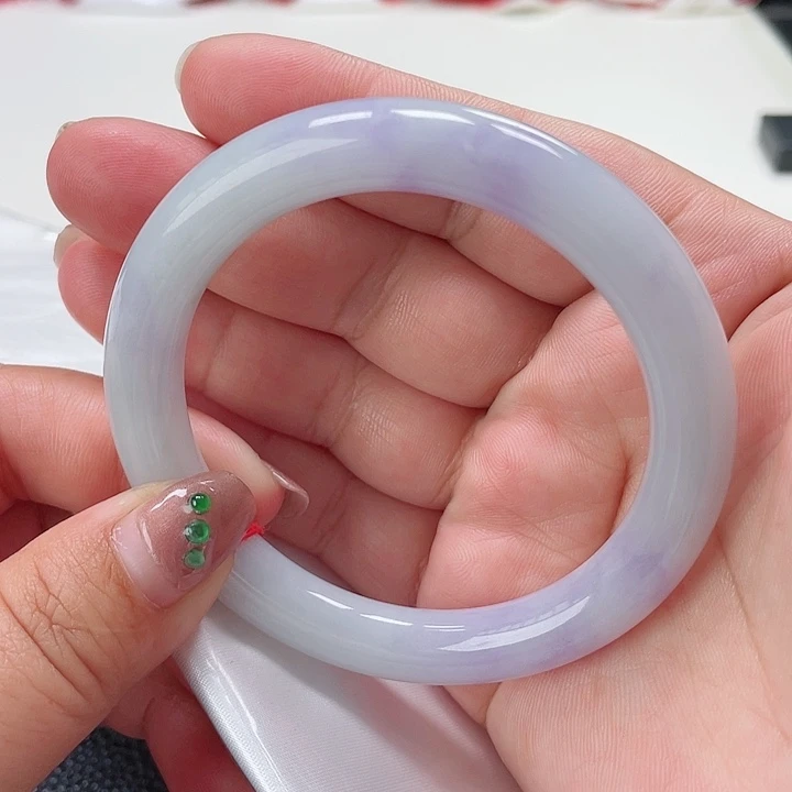 翡翠手镯未镶嵌缅甸翡翠手镯56圈