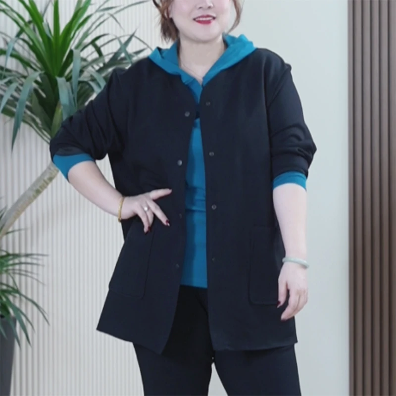 短款V领纸片人外套婴儿棉柔软百搭韩版有型宽松大码显瘦风衣女潮