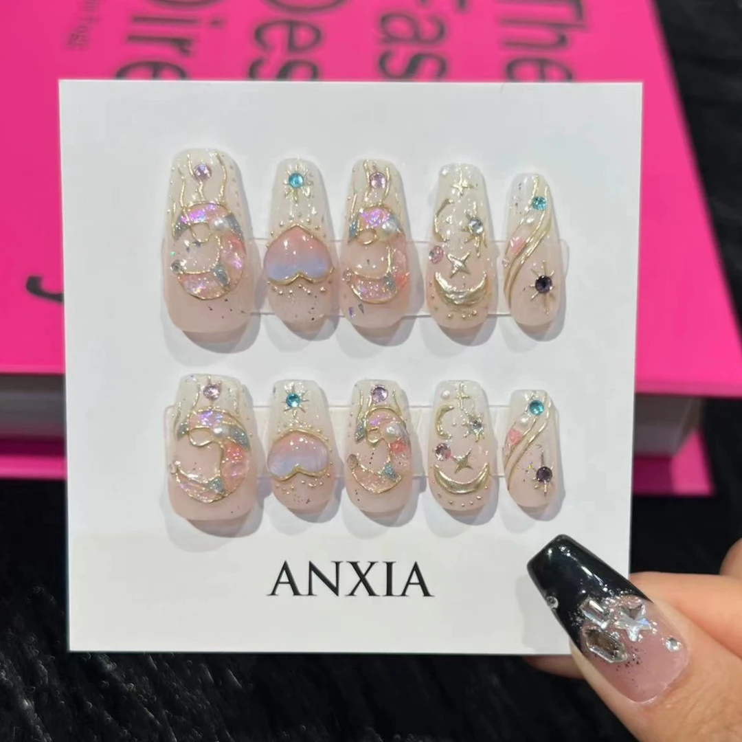 【Dandan出品】 一浮诗 二代 纯手工多巴胺穿戴甲10片