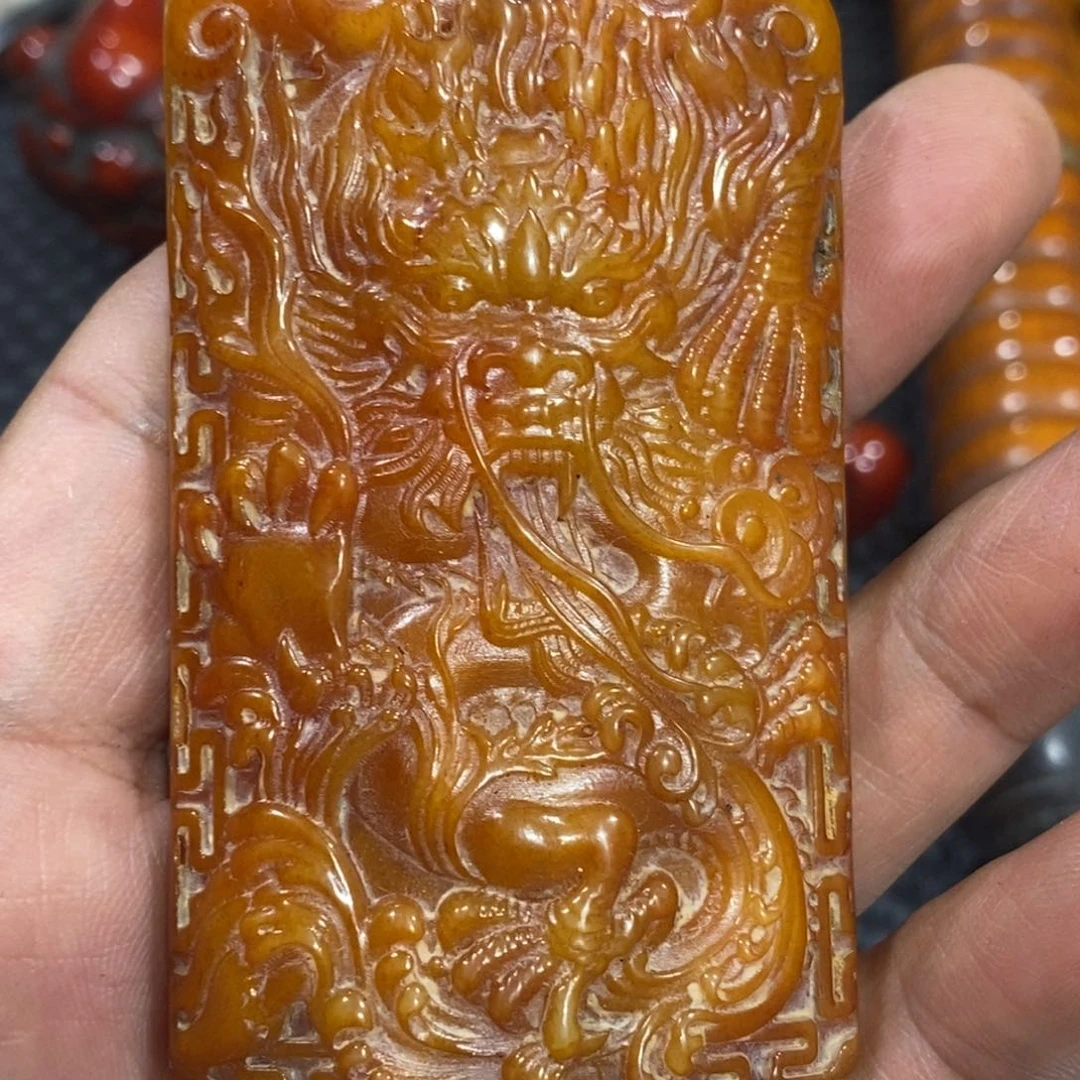 滴血莲花菩提吊坠