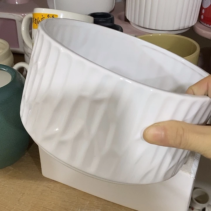 陶盆有孔 瑕疵针孔漏釉介意勿拍外口 18外高10