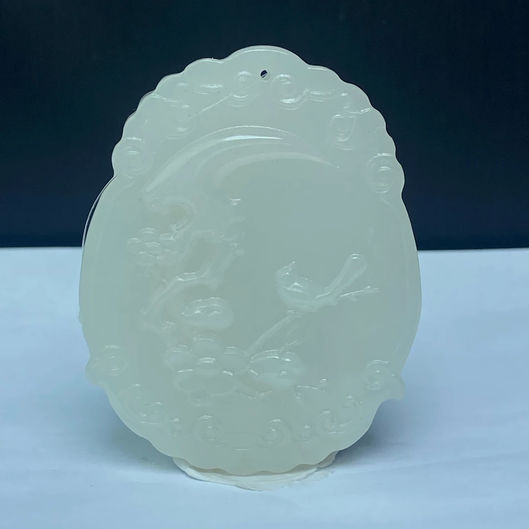 XK2027 和田玉雪玉喜上眉梢