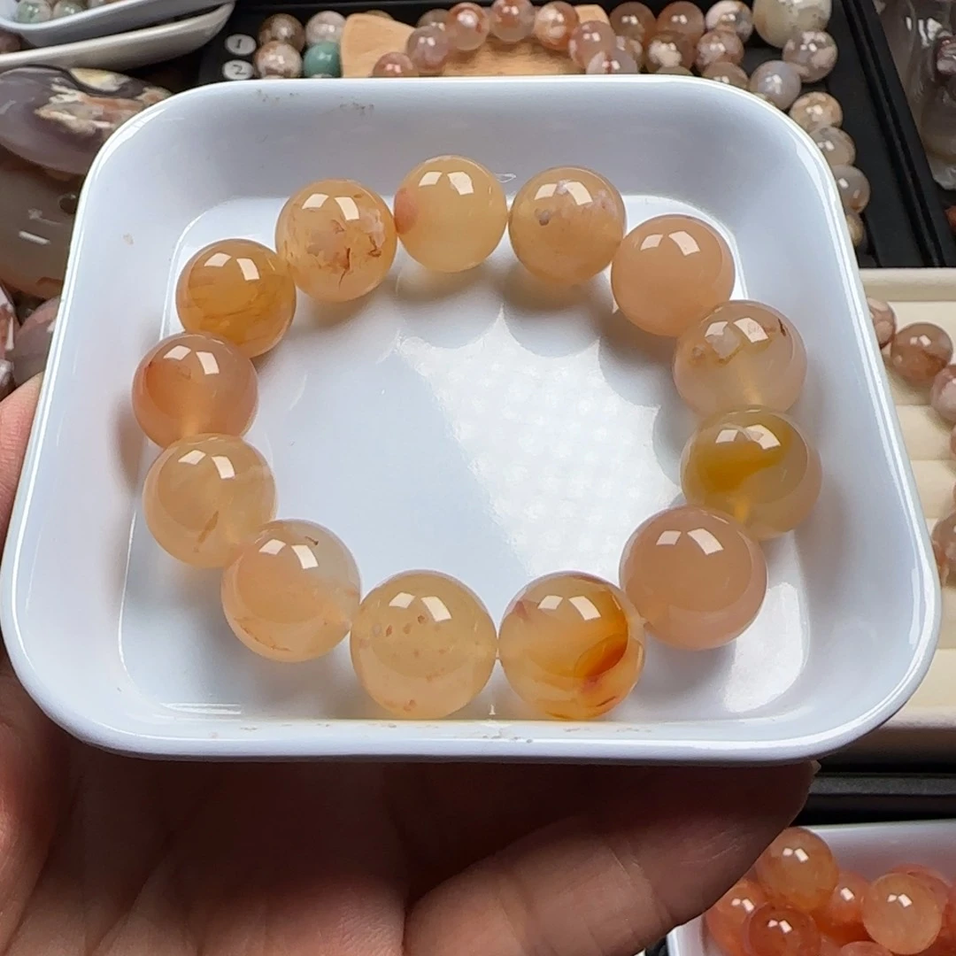 未镶嵌玛瑙/玉髓珠宝半成品