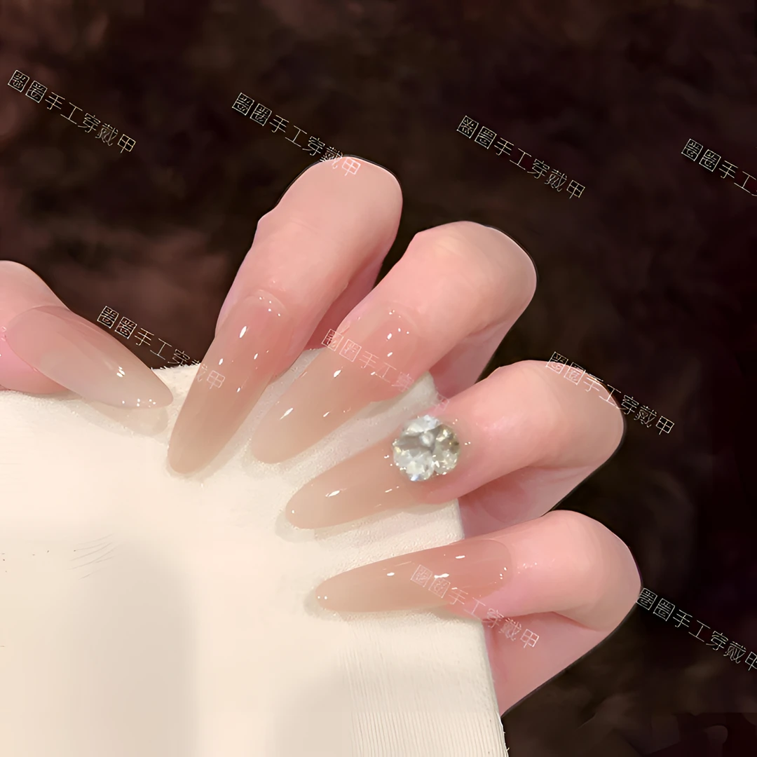 【碎玉轩】春夏季温柔款设计手工穿戴甲温柔纯手工气质纯欲ins风