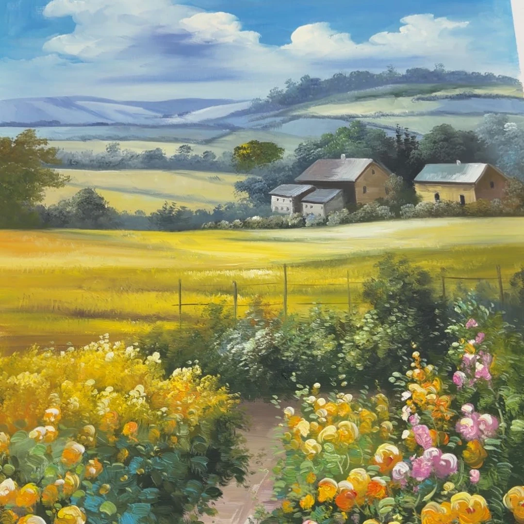 油画在干嘛了啊我想你