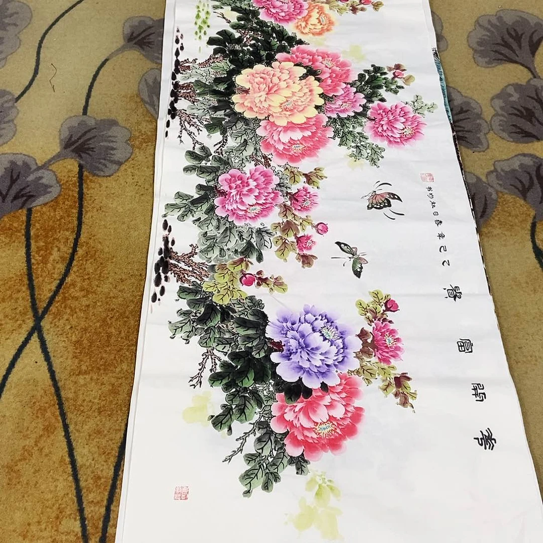 国画娥*平价书画牛社军70/180