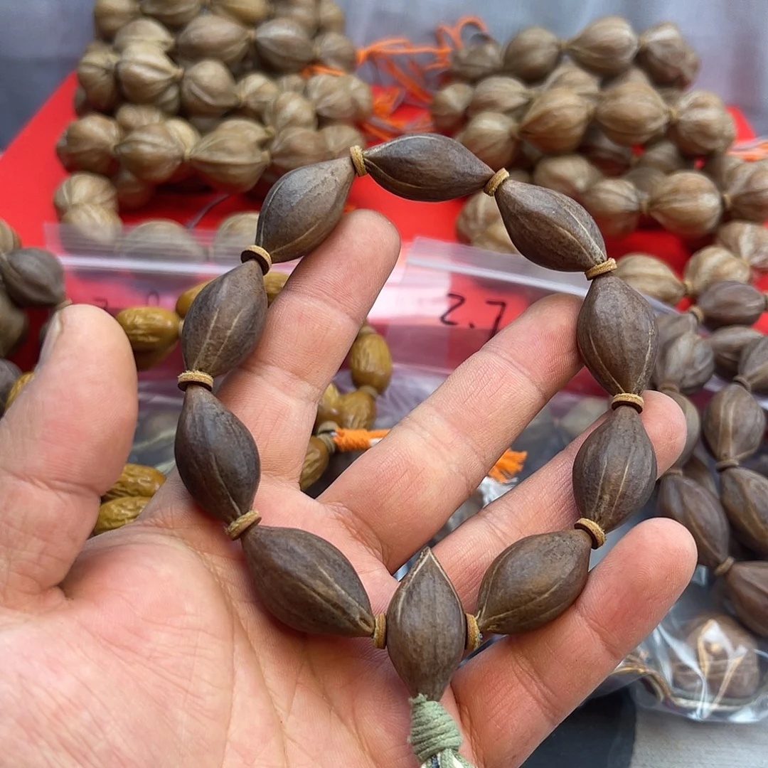 手串橄榄核紫皮原生态