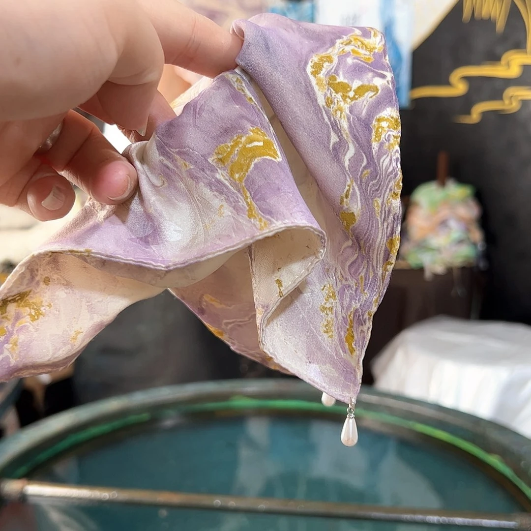 我****憨782珍珠发圈手作