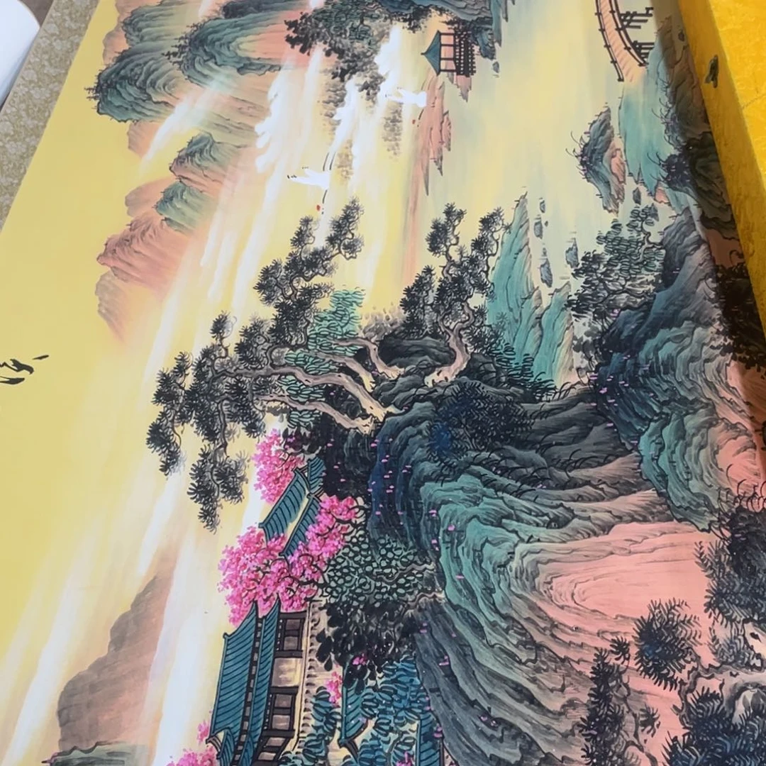 国画老师手笔手绘作品y