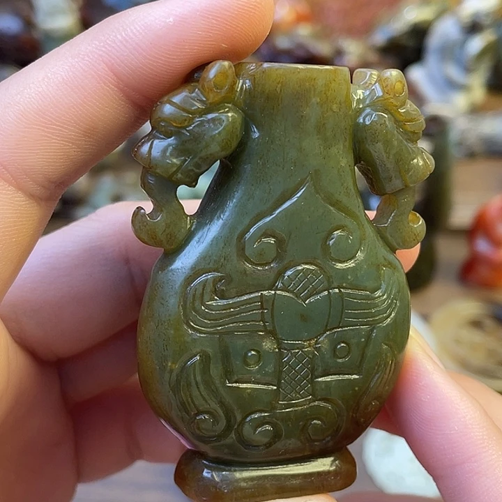 和田玉（糖玉）未镶嵌挂件