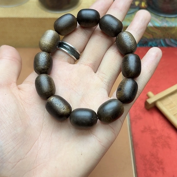 沉香碎屑沉香手串9号