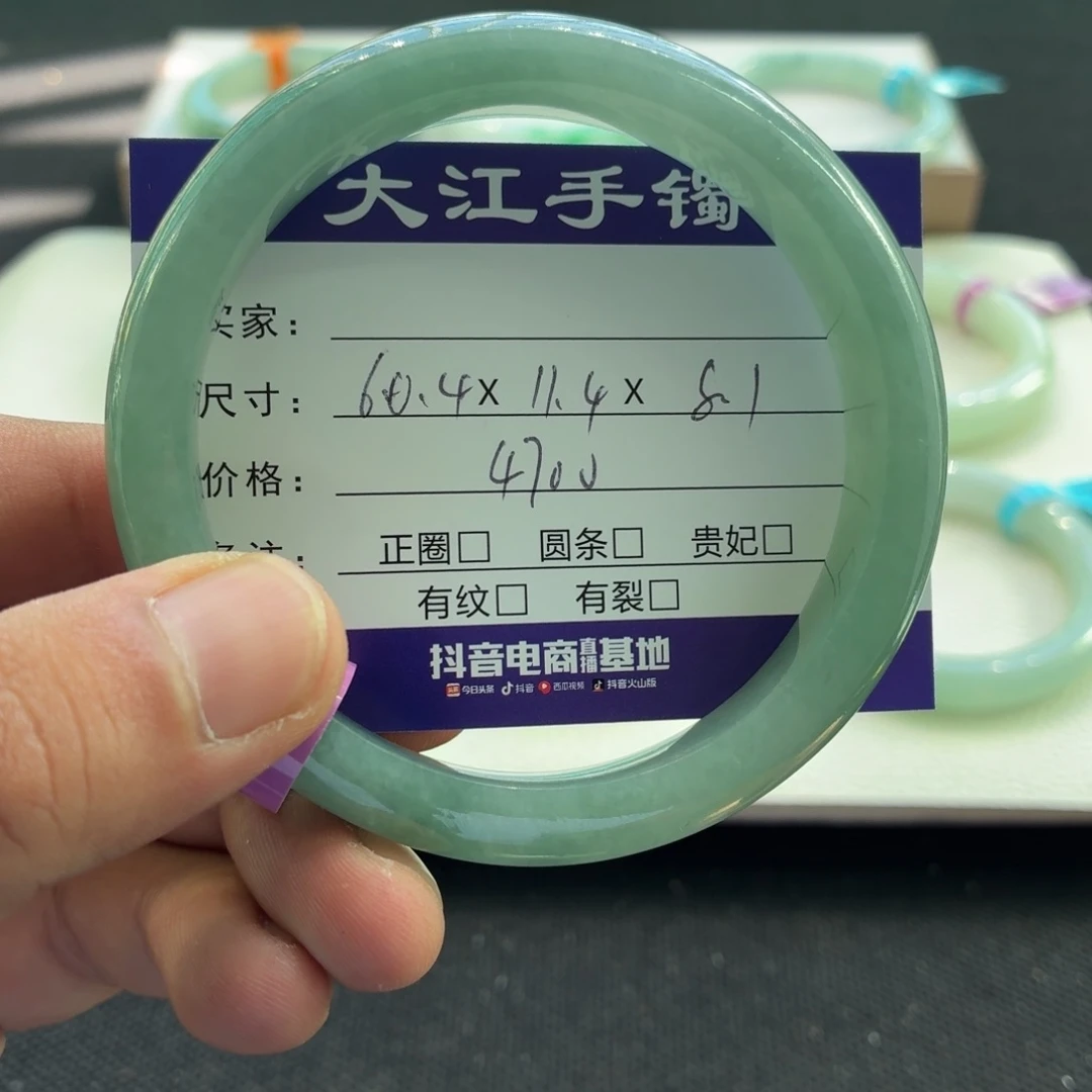 未镶嵌手镯翡翠