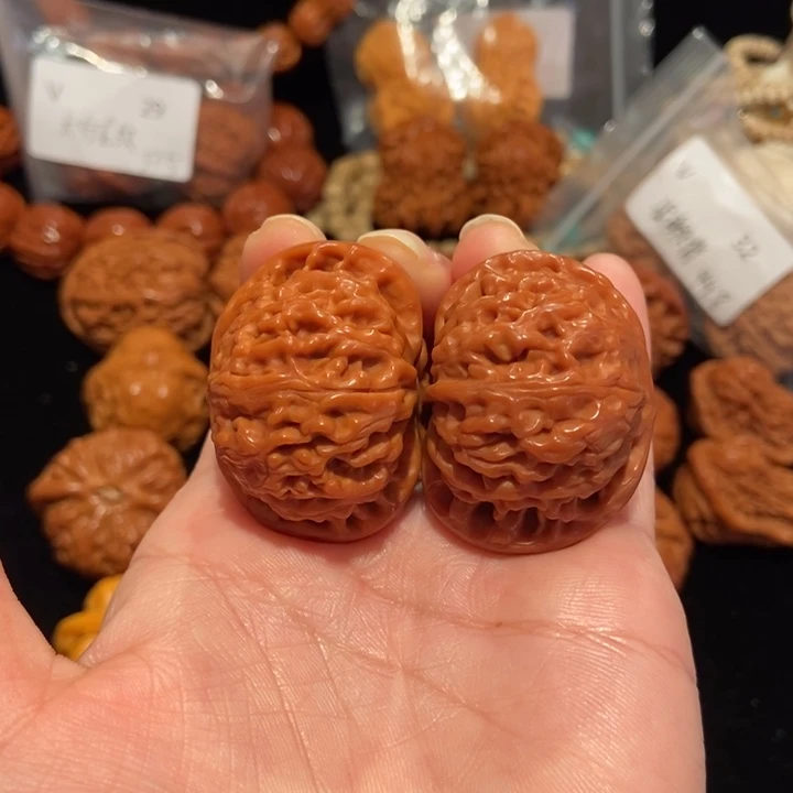 文玩核桃把件?****?40宫灯