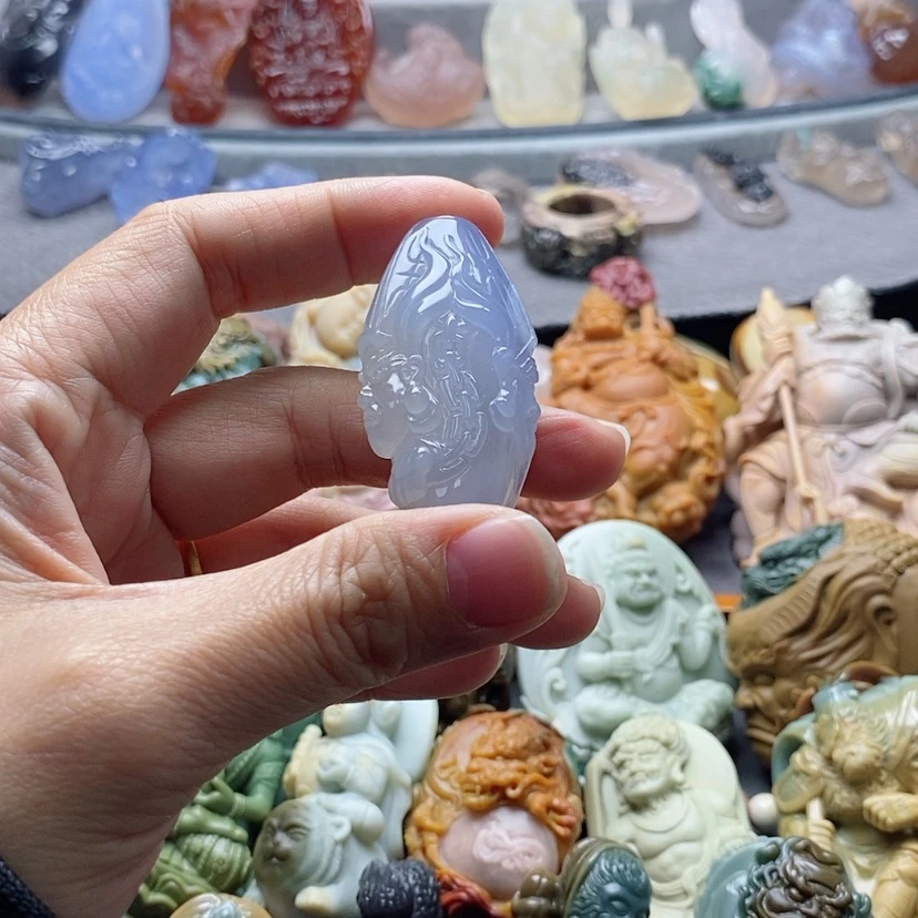 【闪购商品】未镶嵌吊坠定制玛瑙