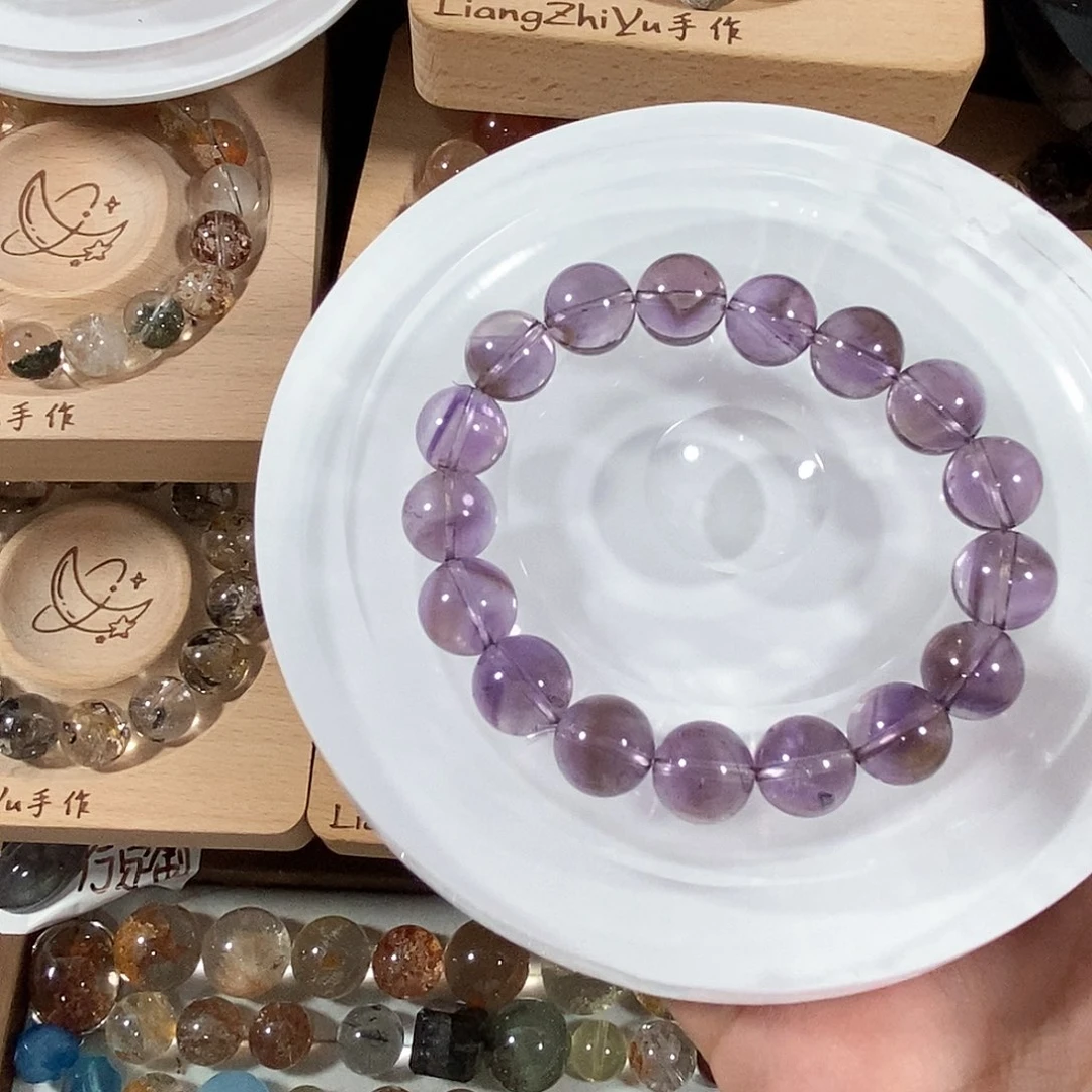 水晶手链未镶嵌紫塔11