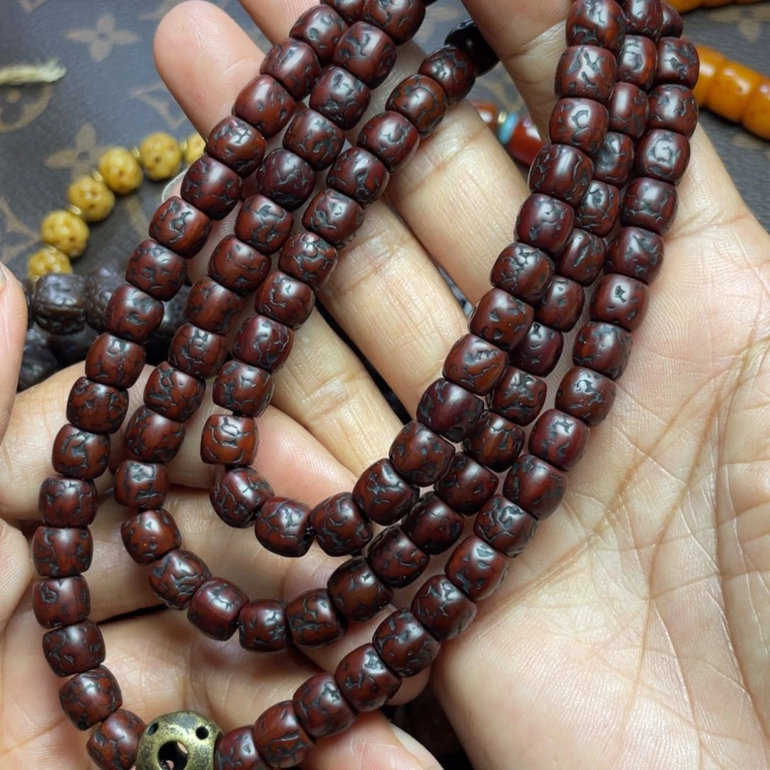 星月菩提手串一**爱小黑