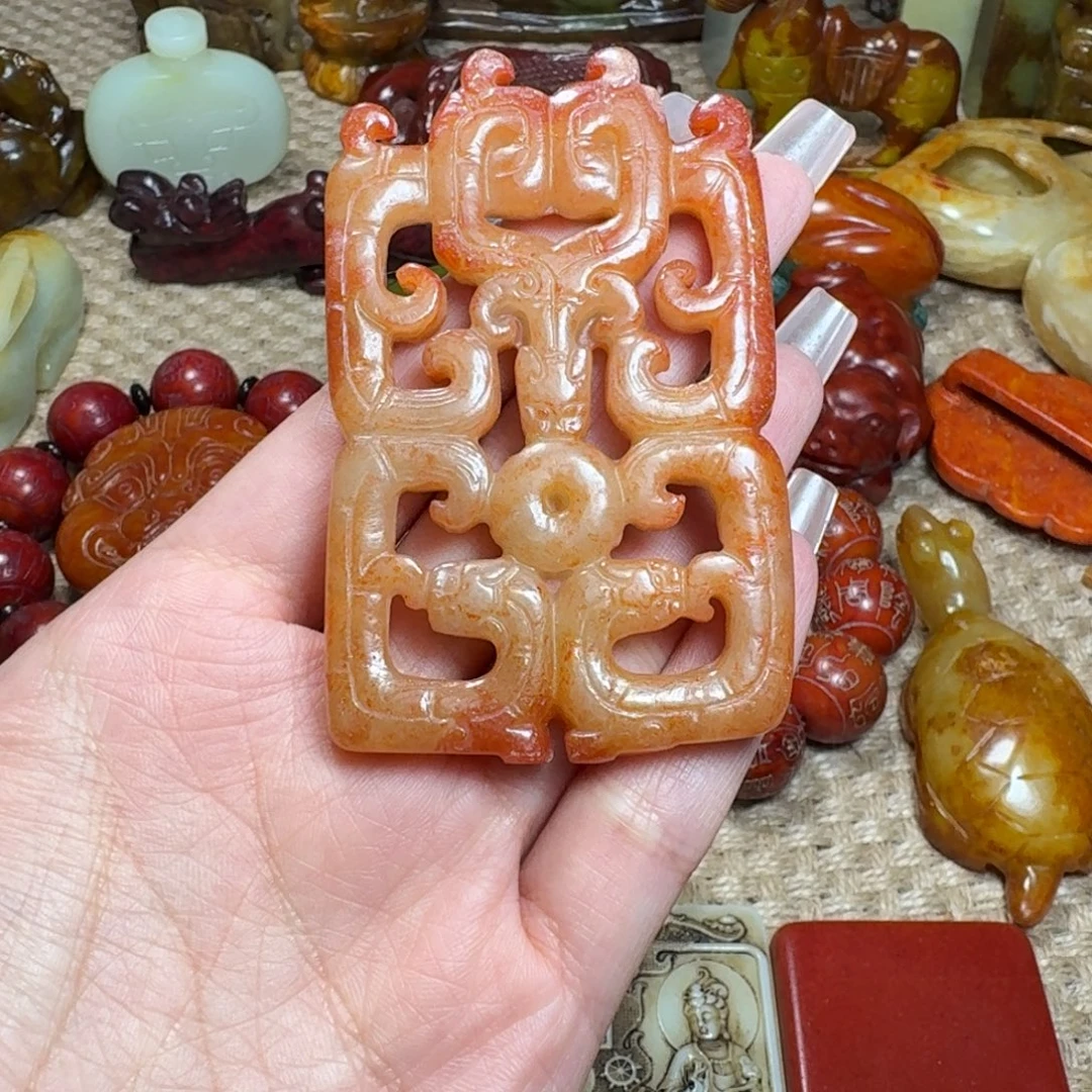 白玉菩提吊坠挂件